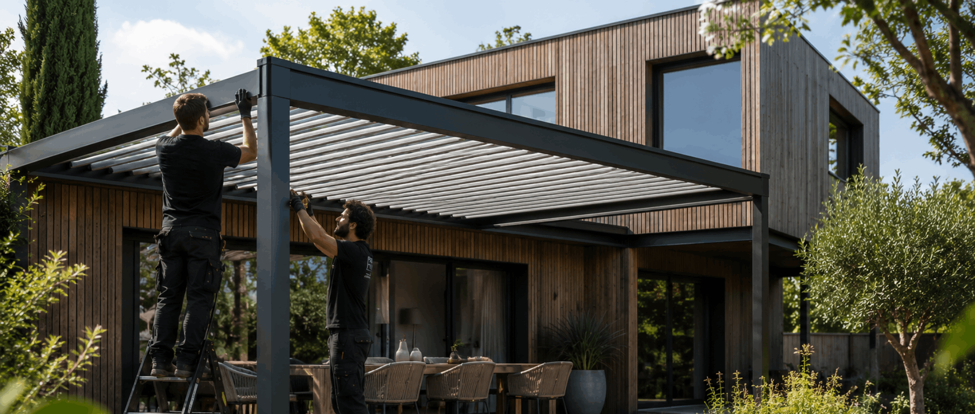Fabricant de portails, clôtures et pergolas sur mesure dans le Morbihan